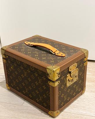 Bauletto rigido vintage Louis Vuitton monogram