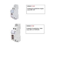 GEWISS lampade di segnalazione rossa varie