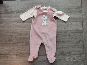 Pigiama Disney bimba/o, 1-3 MESI, 56 CM