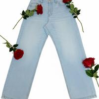 jeans chiari Bershka uomo straight fit, 40 EU