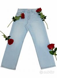 jeans chiari Bershka uomo straight fit, 40 EU