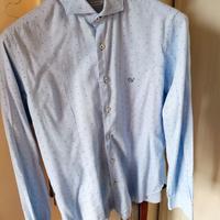 camicia celeste caporiccio uomo tg 42