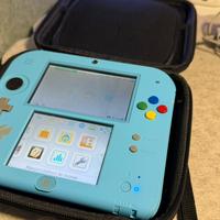 Nintendo 2DS Pokémon azzurra originale + 11 giochi