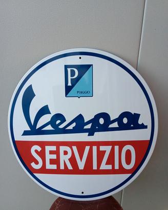 insegna vespa smaltata