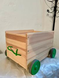 Carrello contenitore per giochi IKEA