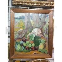 OLIO SU TELA ALBERO FRUTTI C.LABRIOLA