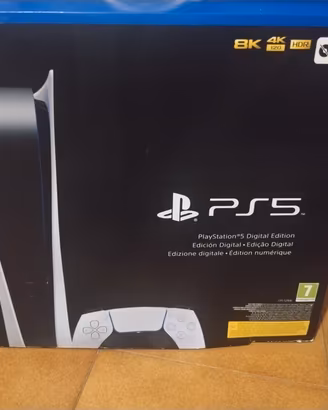 Play Station 5 FAT Digitale 825GB 