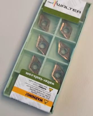 Scatole da 10x Inserti DCGT11T304-PF2 WXN10 Walter