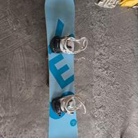 Yes Basic 155 Snowboard +Attacchi Salomon Arcade M