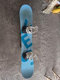 Yes Basic 155 Snowboard +Attacchi Salomon Arcade M