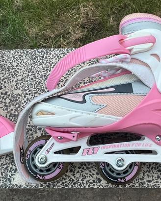 Pattini per bambina regolabili