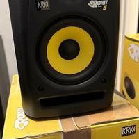 Casse acustiche Rokit 2xRP5, 2xRP8, 1xsub 8s