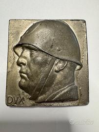 Madaglia mussolini firmata Castiglioni