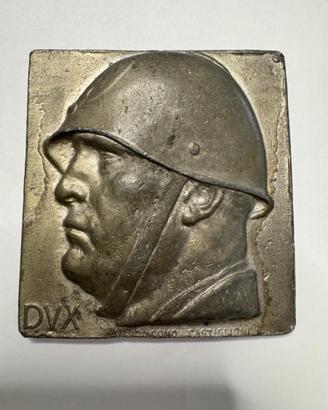 Madaglia mussolini firmata Castiglioni