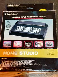 Datavideo VP-271 – Screen Title Producer per VHS