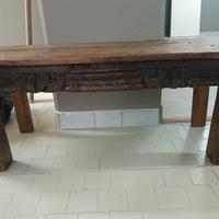 Tavolino indiano in tek