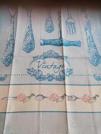 asciugapiatti a punto croce 