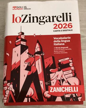 DIZIONARIO  ITALIANO ZINGARELLI 2026 PARI AL NUOVO