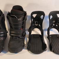 Attacchi Burton StepOn + scarponi Burton ION 43