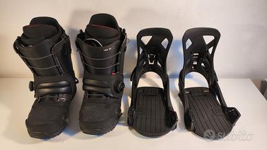 Attacchi Burton StepOn + scarponi Burton ION 43