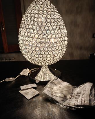 Lampada da tavolo uovo di diamante Ottaviani.
