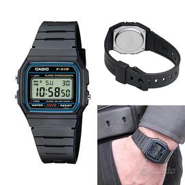 Orologio Casio F-91W Orologio Digitale Unisex Nero