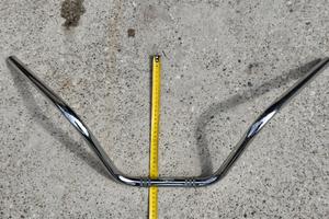 MANUBRIO CUSTOM / CHOPPER ACCIAIO CROMATO CUSTOM B