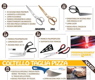 Forbici per pizza tagliapizza