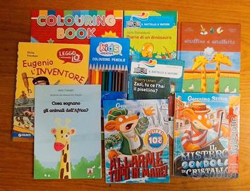 Lotto -- 9 LIBRI PER BAMBINI --