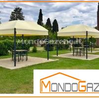 Gazebo copertura 3x5 fisso Sun PLus acciaio NUOVO