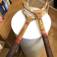 2 Racchette da Tennis Vintage in Legno