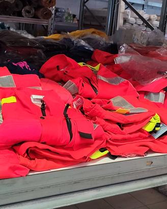 Lotto giacche alta visibilità emergenza lavoro