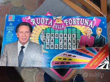 Gioco da tavolo La ruota della Fortuna MB vintage
