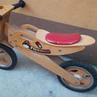 Bici senza pedali in legno 