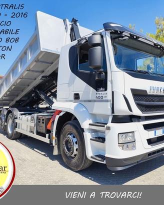 IVECO STRALIS 400-2016-SCARRABILE NUOVO BOB 26 TON