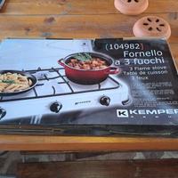 KEMPER fornello a tre fuochi