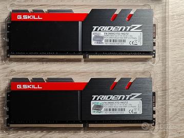 Ram kit TridentZ F4-3600C17D-16GTZ (2 x 8GB)