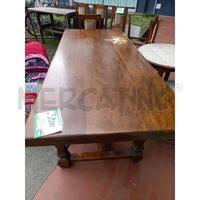 TAVOLO RETTANGOLARE LEGNO MASSICCIO