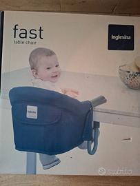 Seggiolino da tavolo e spondine da letto