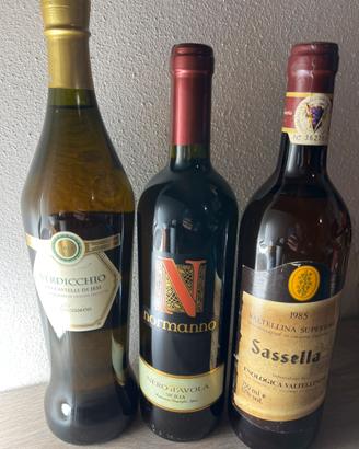 Lotto 3 Bottiglie di Vino D.O.C. / I.G.P.