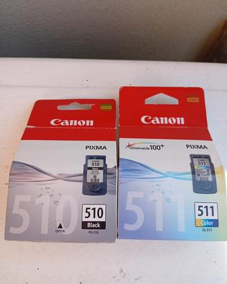 cartucce Canon 510 e 511