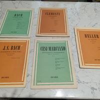 Spartiti pianoforte Bach Heller Clementi