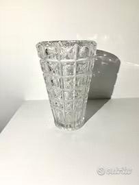 Vaso in vetro "OXO" di J. Zejmon Sklo Union Liboch