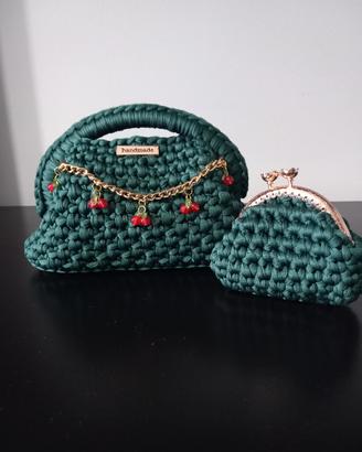 Clutch più portamonete 