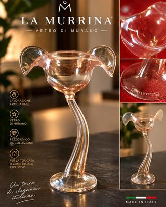 Calice La Murrina Vetro di Murano