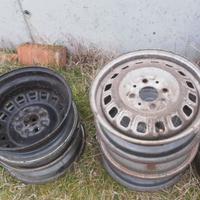 cerchi ruota 13" fiat panda 