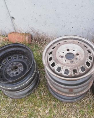 cerchi ruota 13" fiat panda 