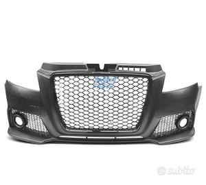 PARAURTI ANTERIORE AUDI A3 8P 08-12 LOOK RS3 NERO 