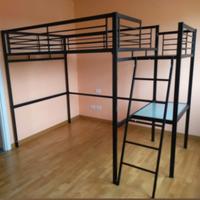 LETTO a SOPPALCO, RETE a DOGHE, MATERASSO a MOLLE