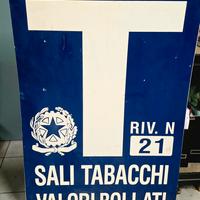 Insegna Tabacchi valori bollati